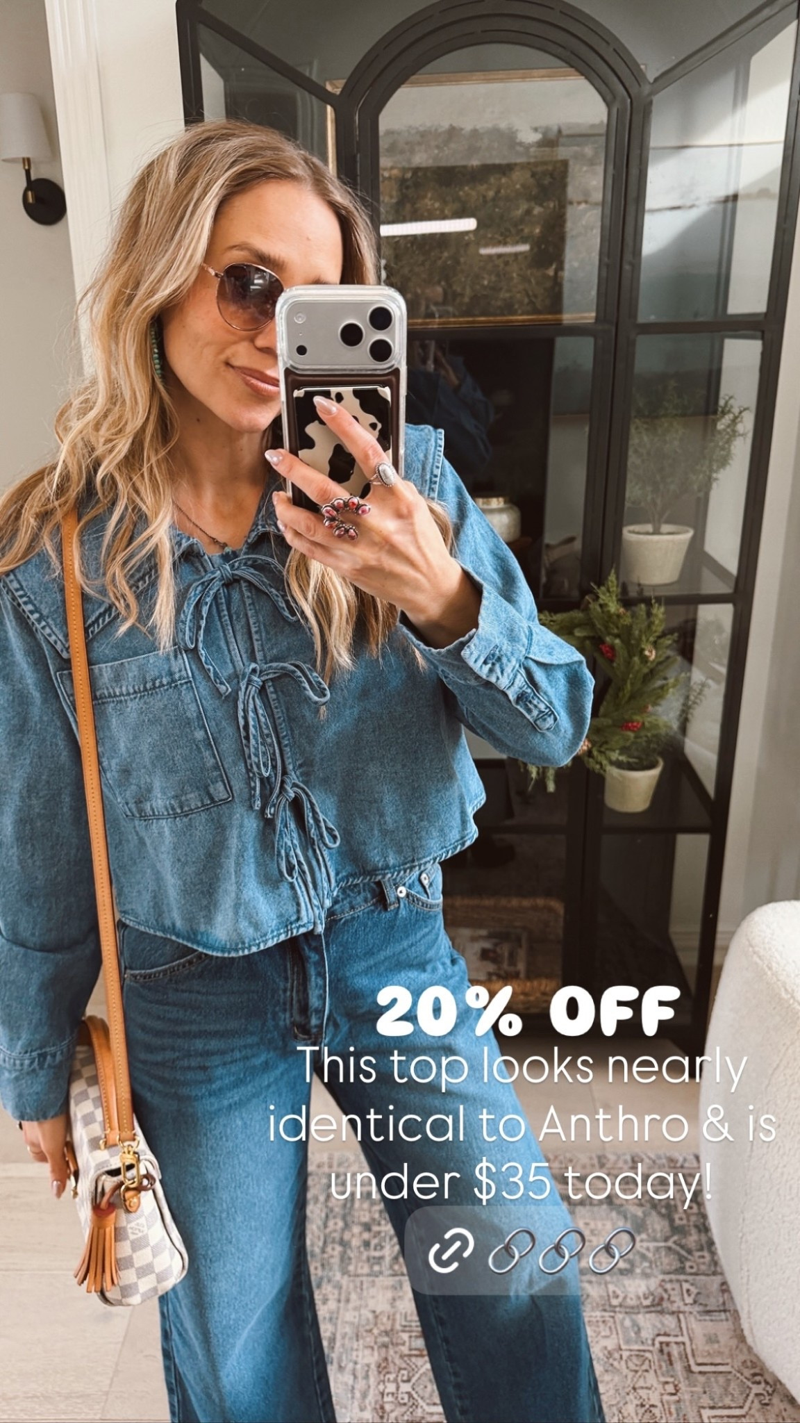 20% OFF This top looks nearly identical to Anthro & is under $35 today!