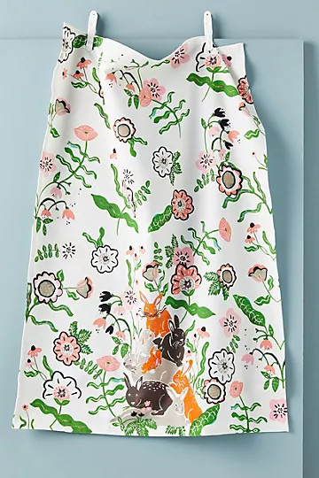 Bunny Trail Dish Towel | Anthropologie (US)