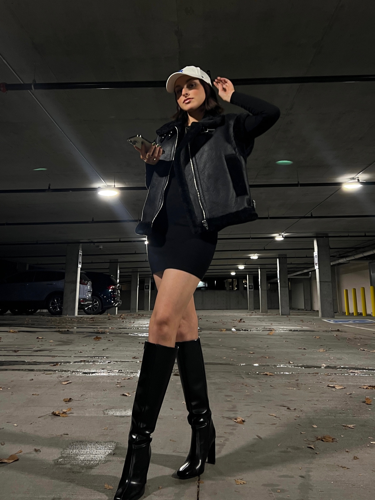 Night out in all black🖤

Black dress | fall outfit | boots 

#LTKstyletip #LTKfindsunder100 #LTKSeasonal