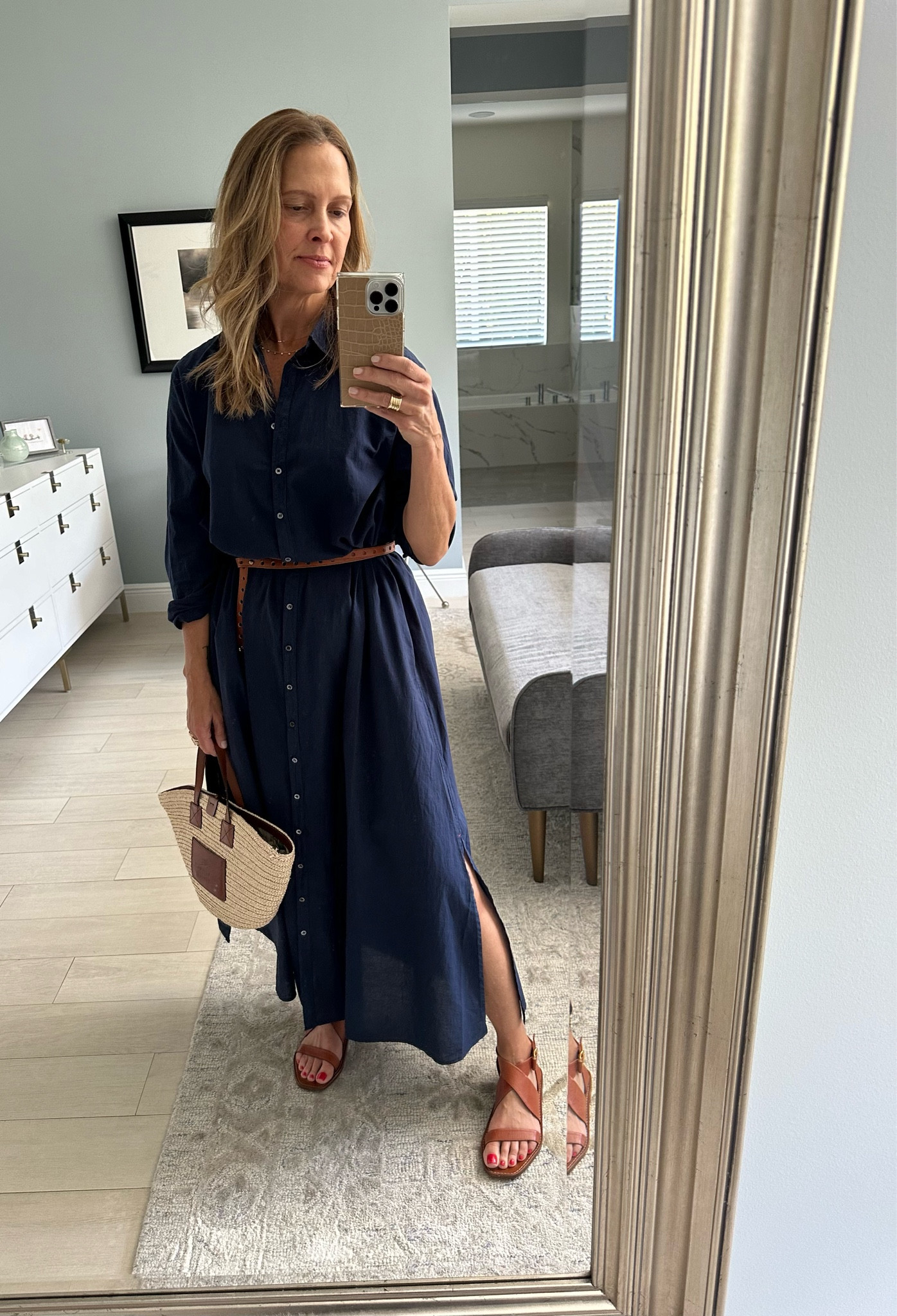 Navy is a fresh color for Spring/Summer and a great alternative for those who wear a lot of black. Navy also looks good on everyone🤗

#LTKover40 #LTKU #LTKstyletip