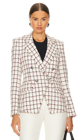 Taja Dickey Jacket in Ecru Multi | Revolve Clothing (Global)