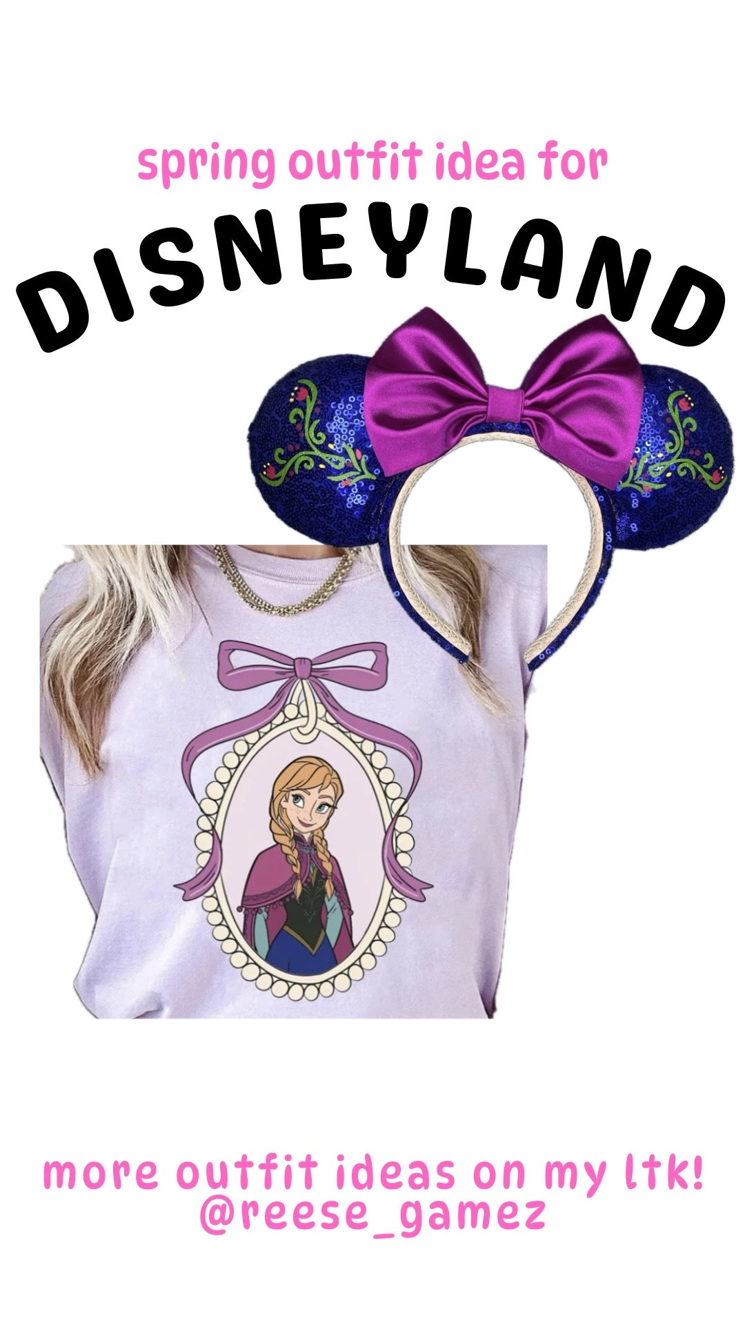 disney outfit, disneyland outfit, disney outfits, disneyland outfits, frozen outfit, disney princess outfit, anna outfit, elsa outfit, mickey ears, minnie ears

#LTKtravel #LTKSeasonal #LTKstyletip