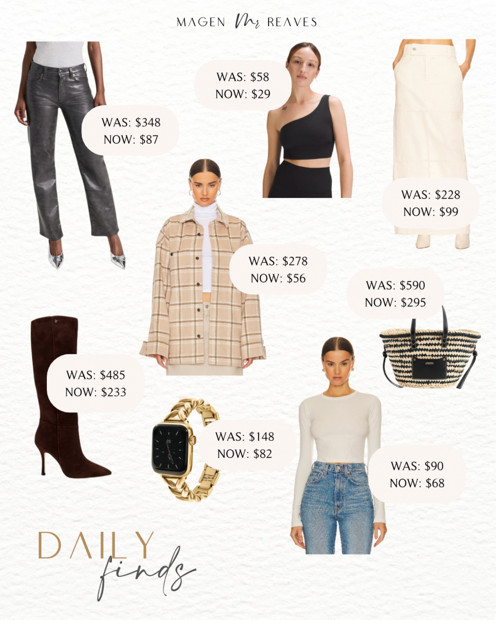 Weekend sales!

Fall boots | gold watch | white basic top | lulu sports bra | fall pants | white skirt 

#LTKSeasonal #LTKStyleTip