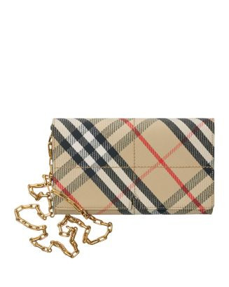 Burberry Snip Chain Strap Wallet  | Bloomingdale's Handbags | Bloomingdale's (US)