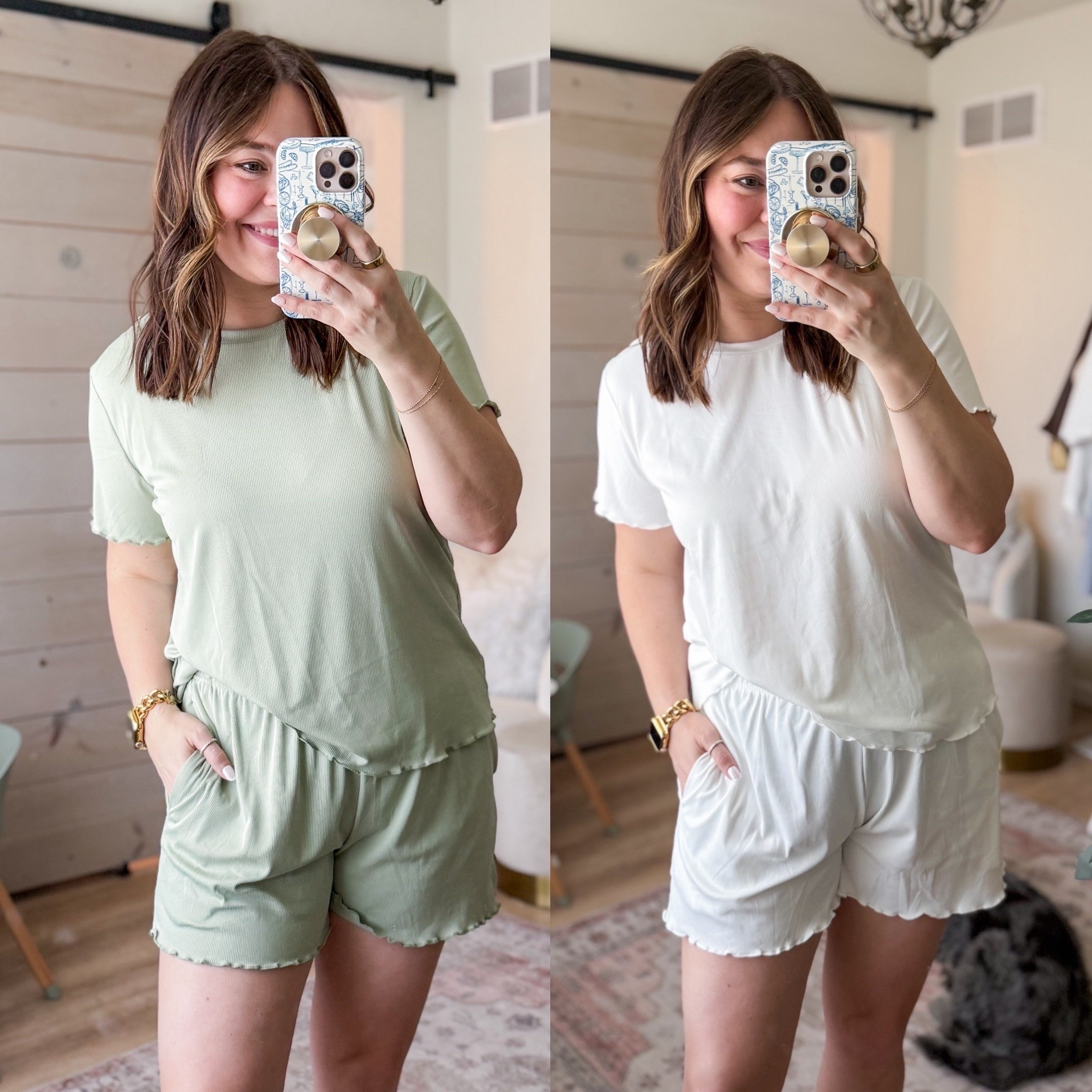 Love this lightweight 2 piece pajama set // comes in a 2 pack or 1, linking both options. Wearing size large

#LTKMidsize #LTKSeasonal #LTKmomlife