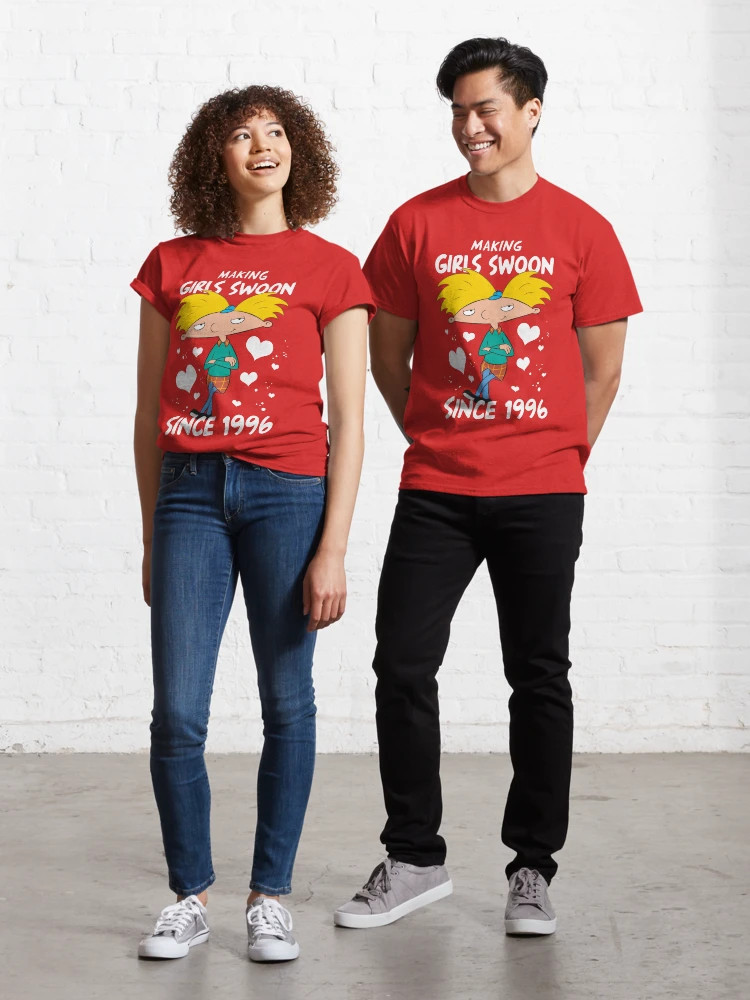 Hey Arnold! Valentine's Day Arnold Making Girls Swoon Classic T-Shirt | Redbubble (US)