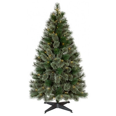 4.5ft Prelit Artificial Christmas Tree Slim Virginia Pine Clear Lights - Wondershop™ | Target