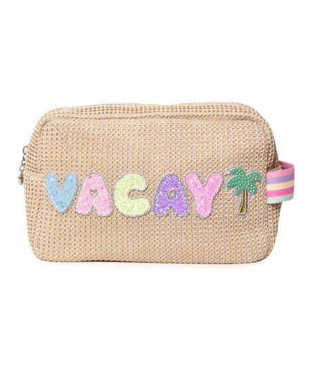 OMG Accessories Natural Multicolor 'Vacay' Pouch | Zulily