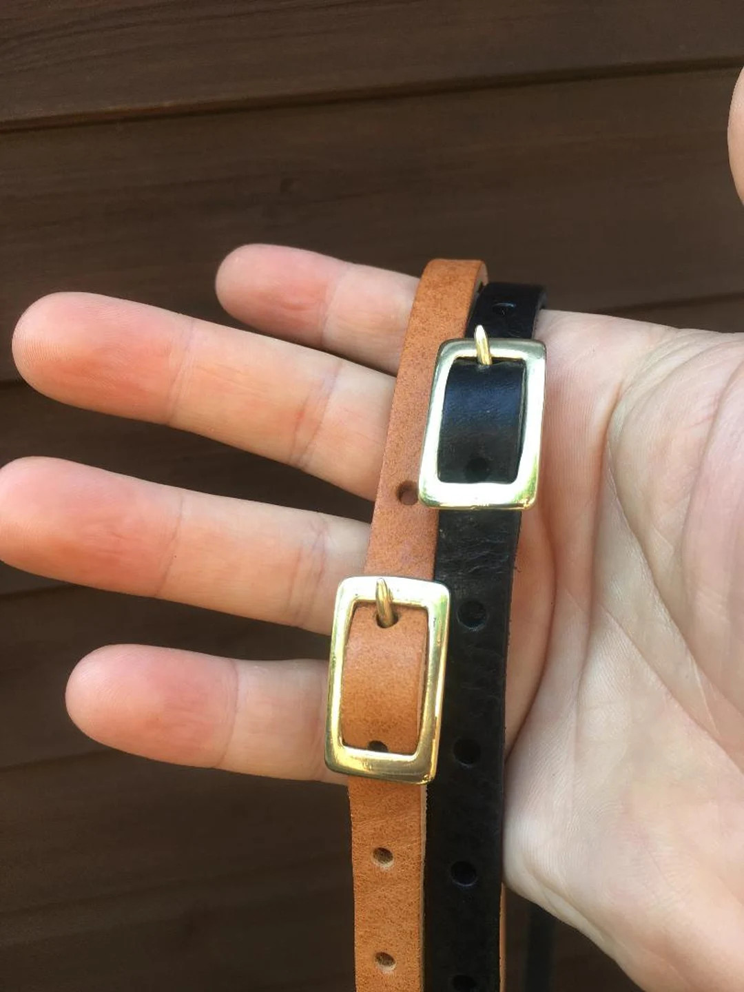 Genuine Leather Ladies Skinny Belt in Italian Bridle Hide - Etsy UK | Etsy (UK)