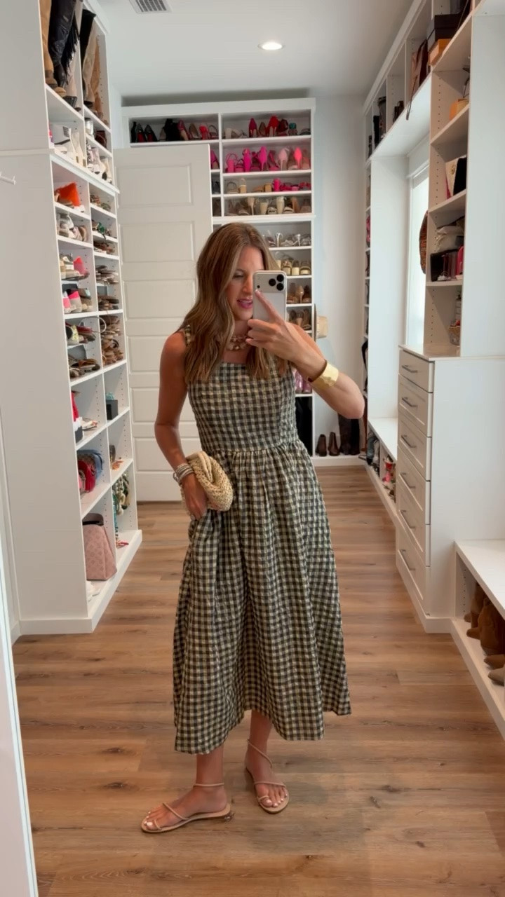 In a small dress, necklace sandals and accessories - fits tts.

#LTKootd #LTKgrwm #LTKSeasonal
