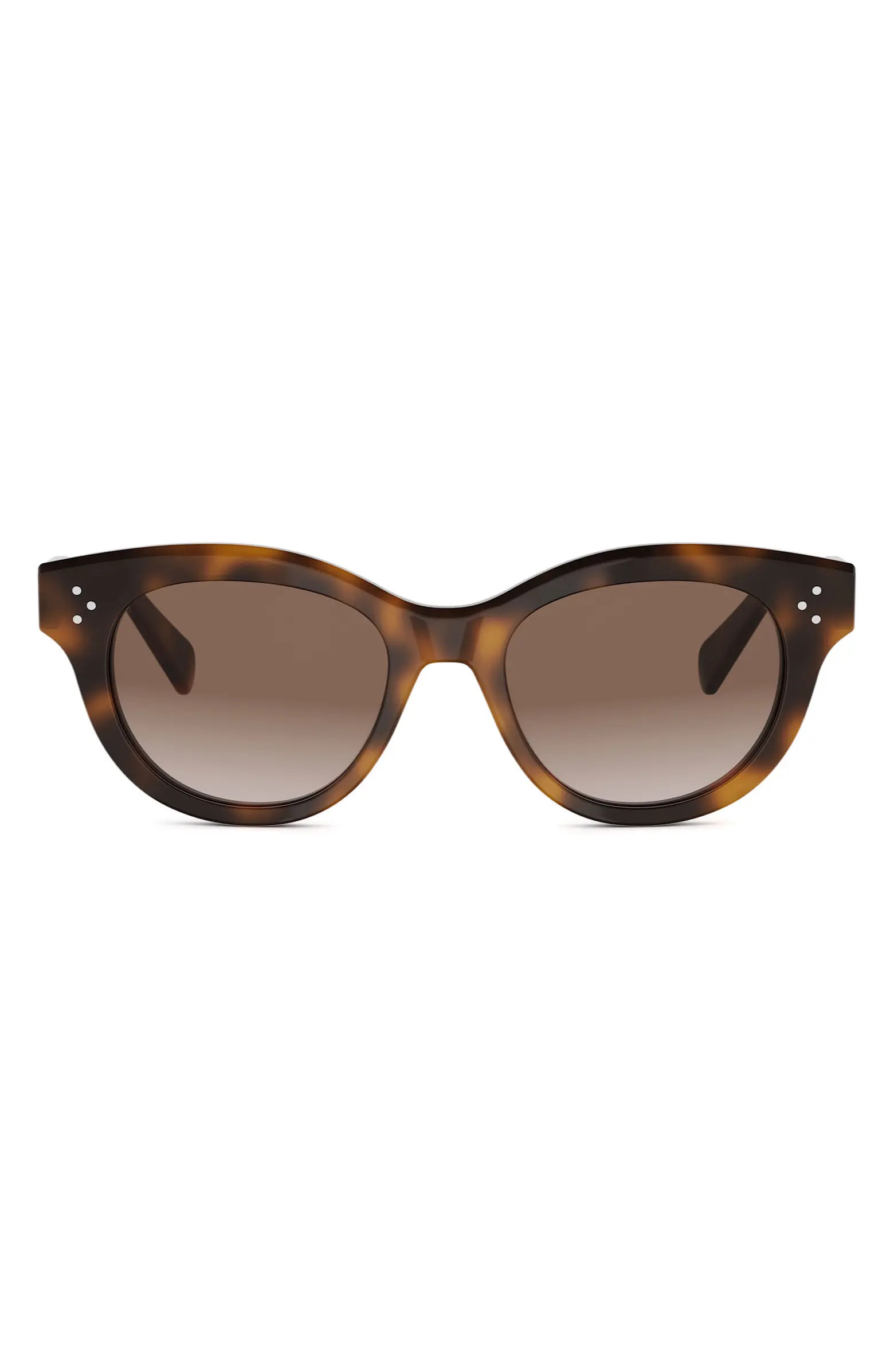 3 Dots 51mm Round Sunglasses | Nordstrom