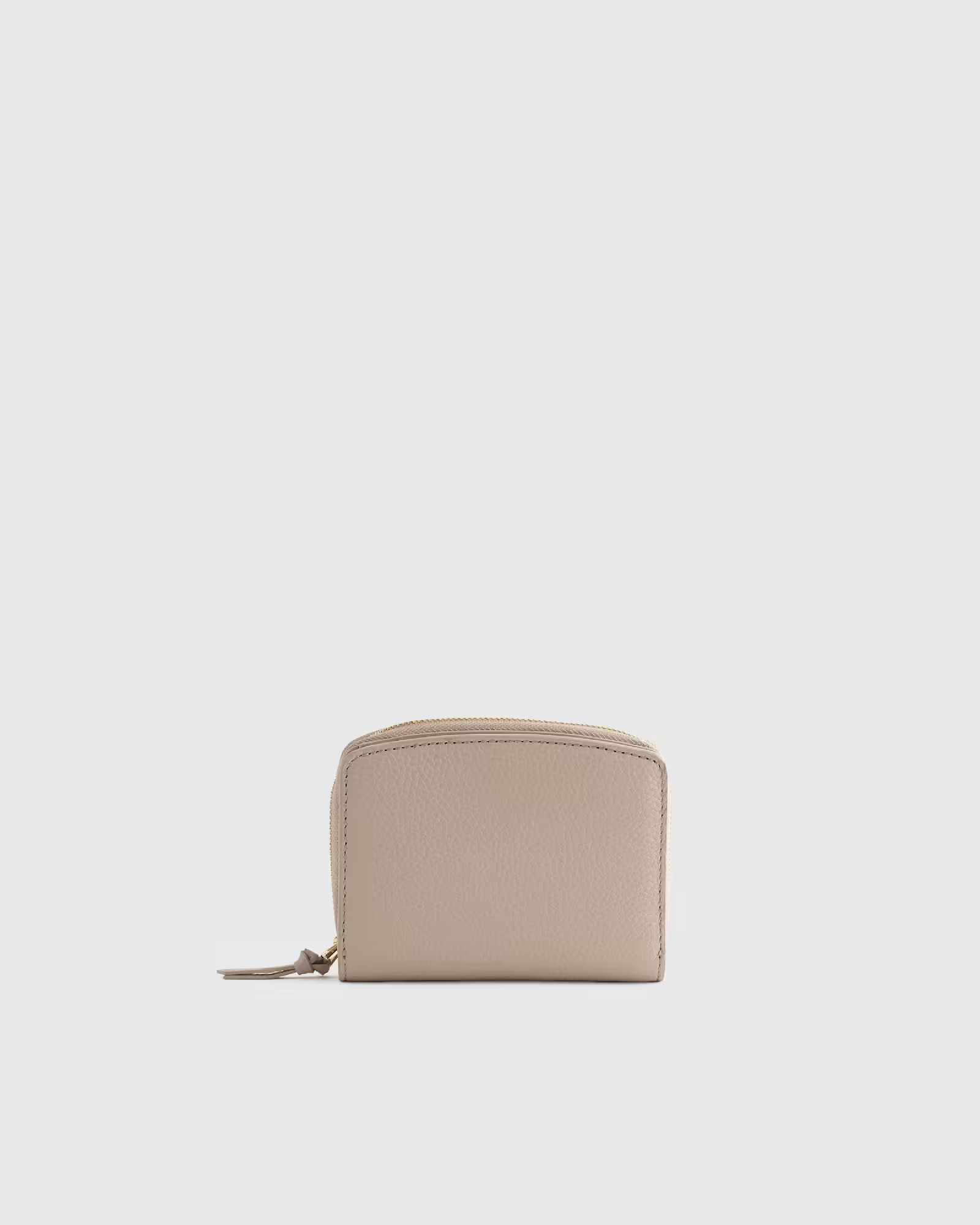 Italian Pebbled Leather Compact Wallet | Quince