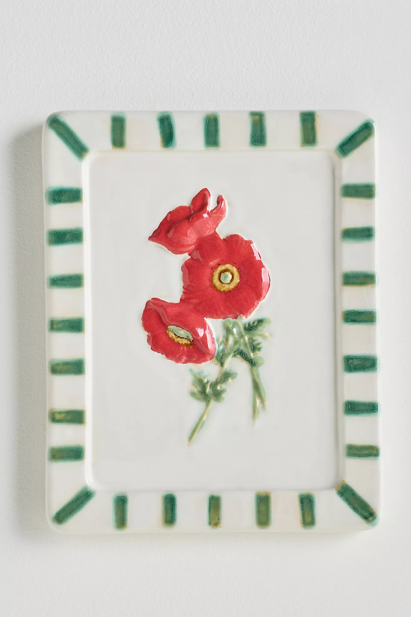 Ceramic Flower Gallery Wall Charm | Anthropologie (US)