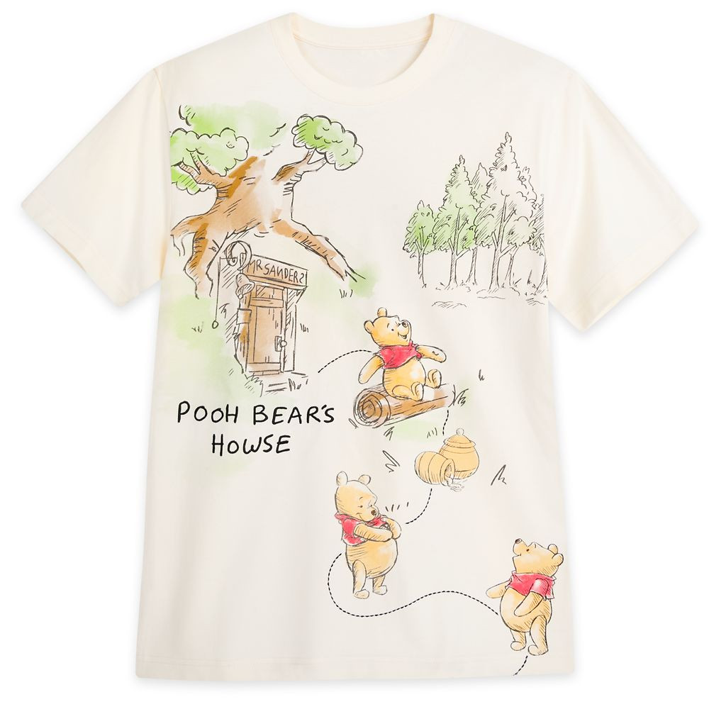 Winnie the Pooh ''Pooh Bear's Howse'' T-Shirt for Adults | Disney Store