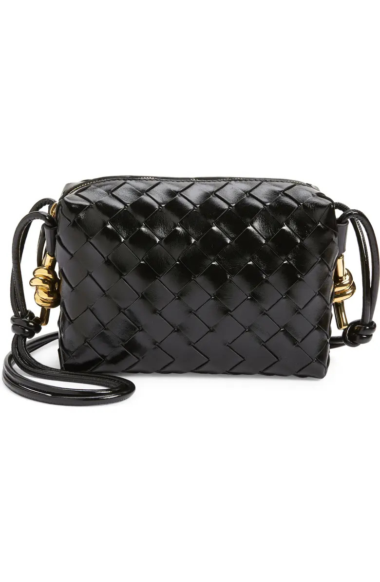 Bottega Veneta Mini Knot Detail Intrecciato Leather Crossbody Bag | Nordstrom | Nordstrom