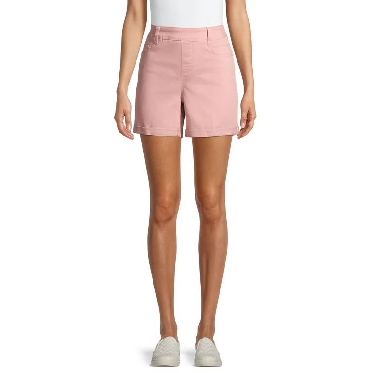 Time and Tru Women's Pull-On Shorts | Walmart (US)