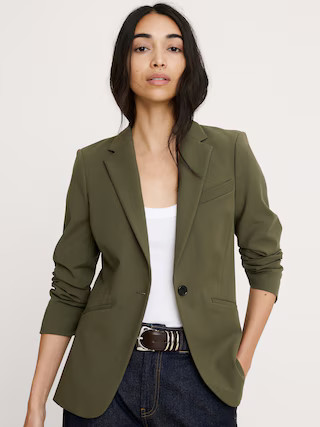 Slim City Stretch Blazer | Banana Republic (US)