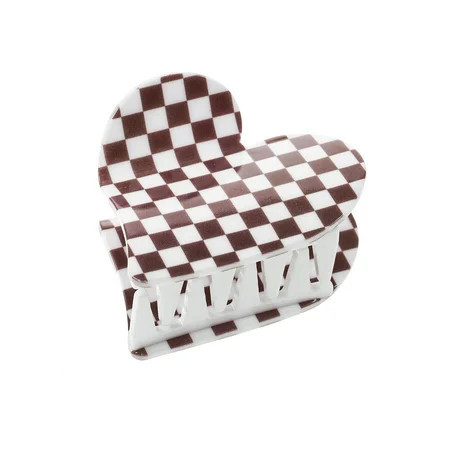 Packed Party Check This Checkered Heart Claw Clip | Walmart (US)
