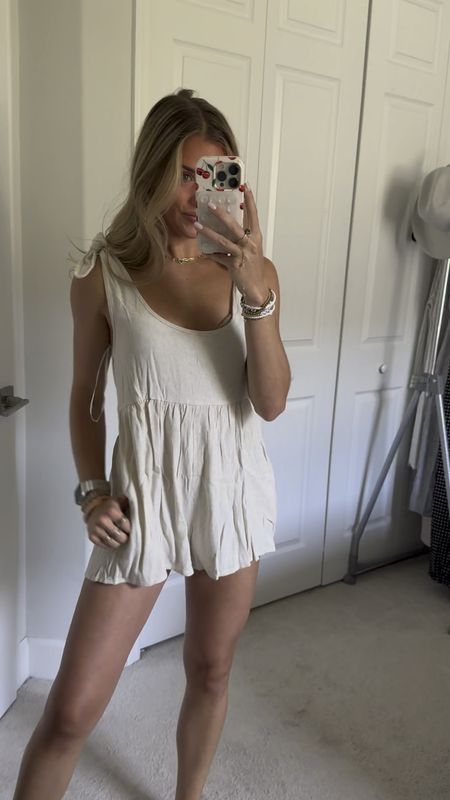Tay romper in beige. Us size 2. Princess Polly. @princesspolly I wear the size US 2 in Princess Polly typically but always recommend sizing up because their clothing tends to run small. 
#tryon #tryonwithme #tryonhaul #princesspolly #springstyle #springvibes #springoutfits #springfashion #summerlooks #summeroutfit #summervibes #capsulewardrobe #fashioninspo #outfit #outfitinspo #princesspollyhaul #princesspollytryonhaul #princesspollytryon #fyp 

#LTKSwim #LTKFindsUnder100 #LTKVideo