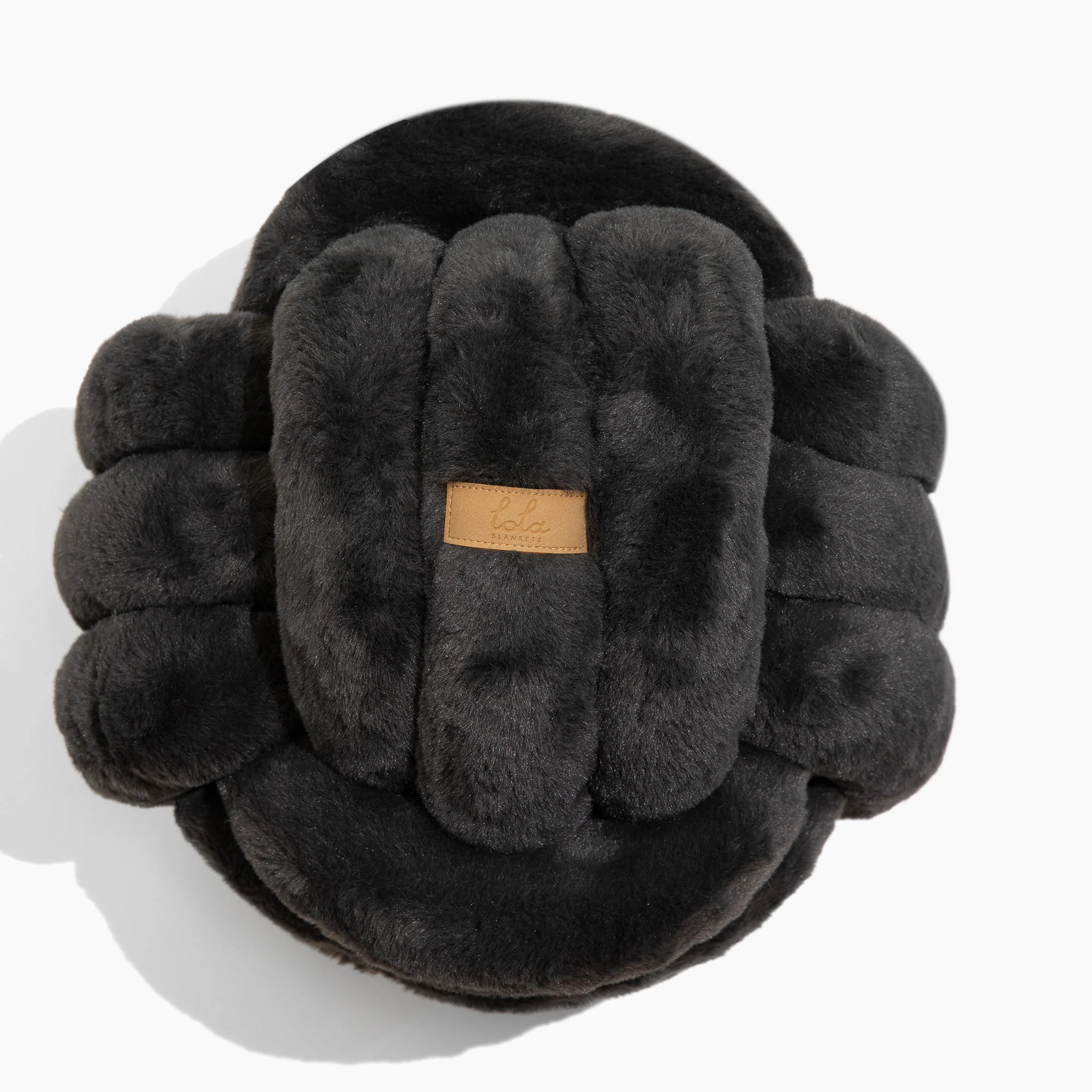 Knotty Pillow Charcoal | Lola Blankets