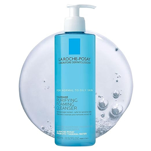 La Roche-Posay Toleriane Purifying Foaming Facial Cleanser, Oil Free Face Wash for Oily Skin and ... | Amazon (US)