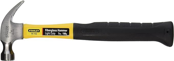 Stanley 51-112 7 Ounce Fiberglass Hammer | Amazon (US)