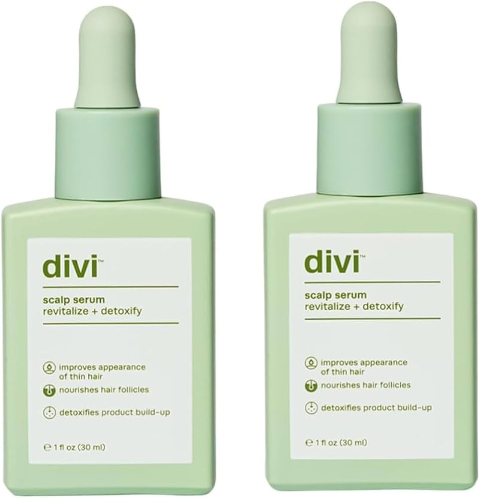 Divi Scalp Serum for Thinning Hair Clinically Tested, Non-Greasy Formula with Amino Acids, Caffei... | Amazon (US)