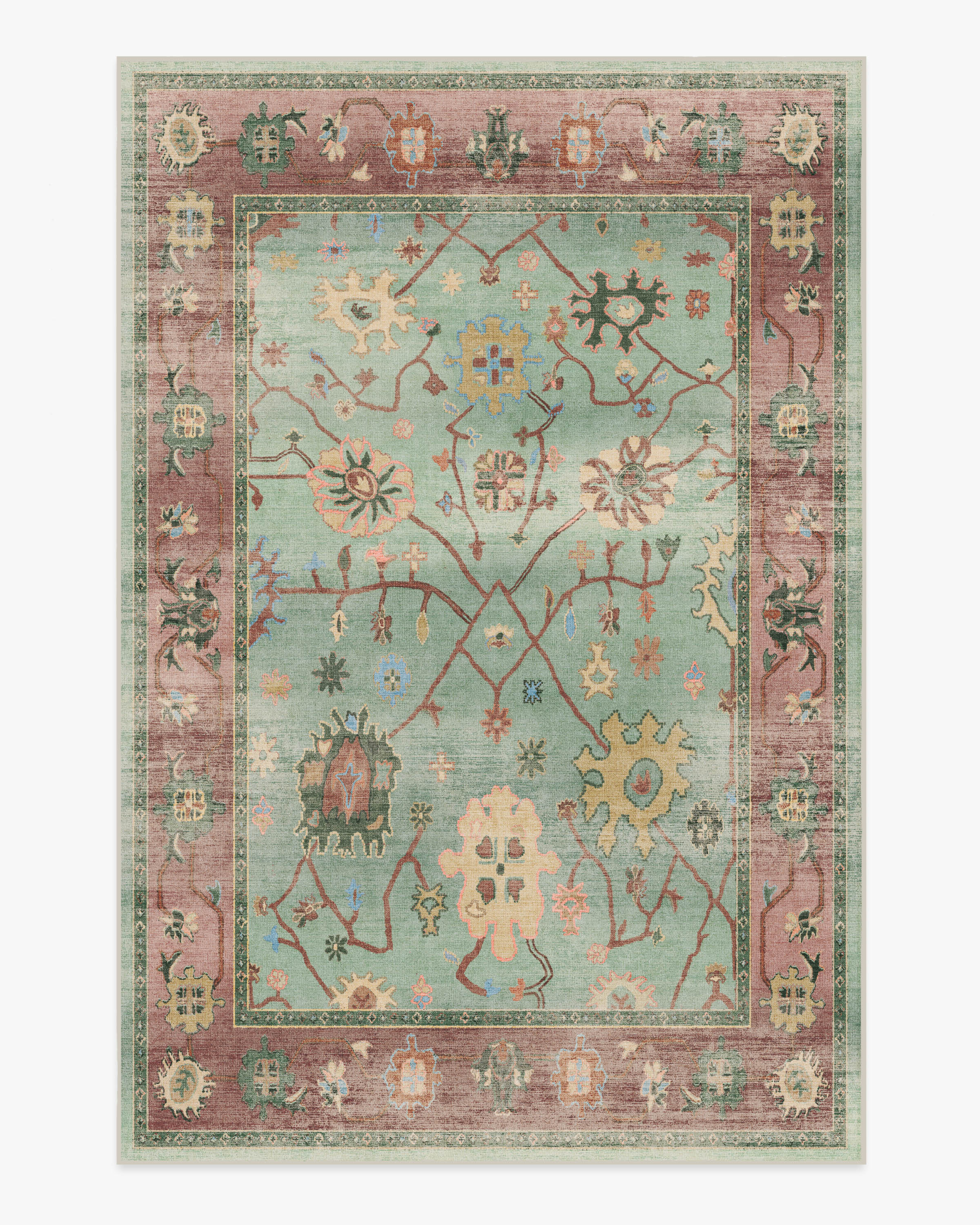 Jemima Multicolor Rug | Ruggable US | Ruggable