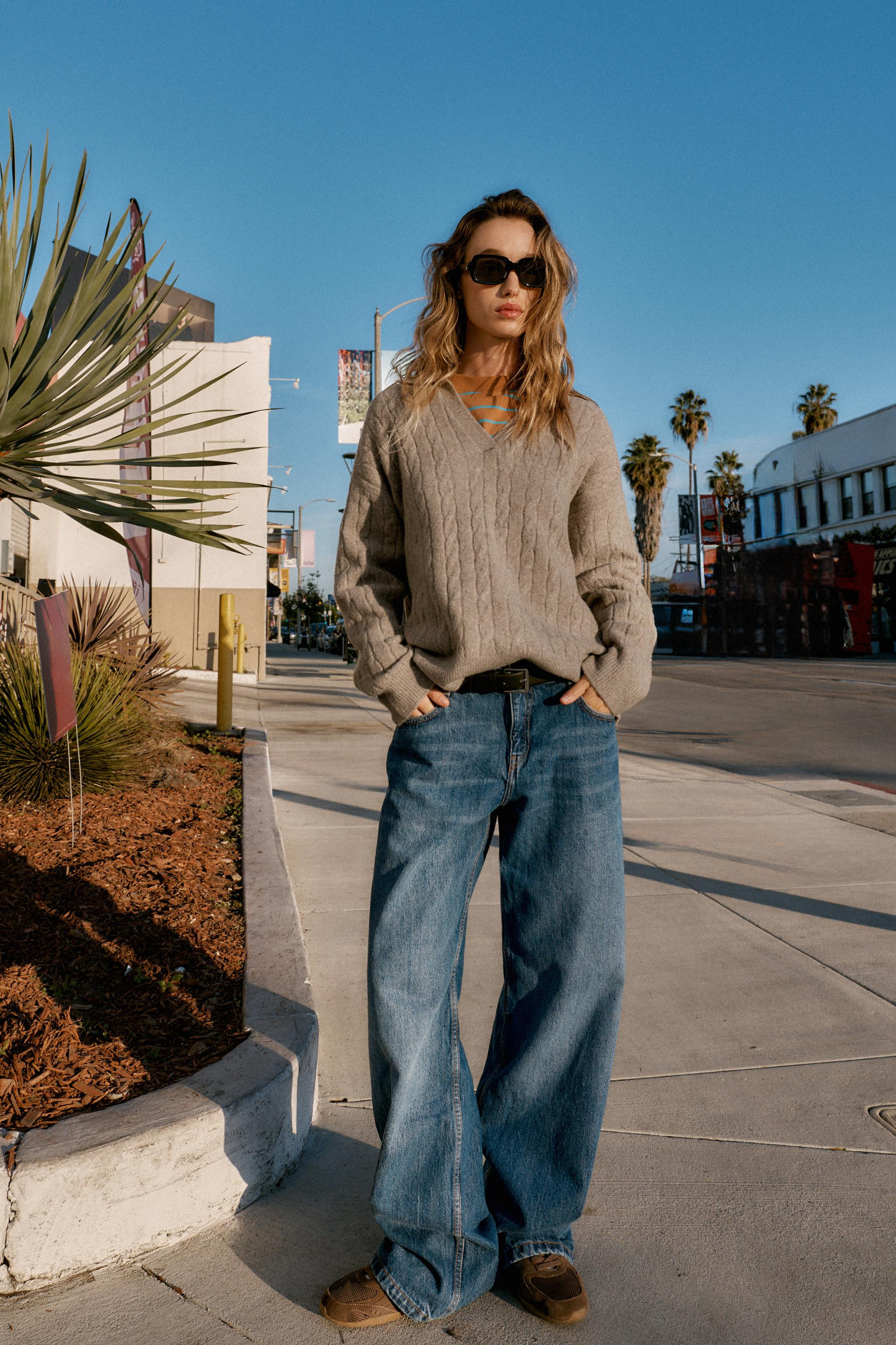 CABLE KNIT JUMPER | Zara US