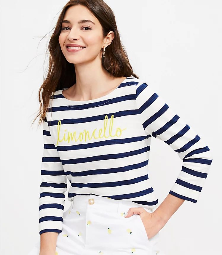 Limoncello Harbor Tee | LOFT | LOFT