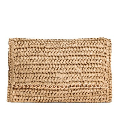 Straw Clutch Bag | H&M (US)