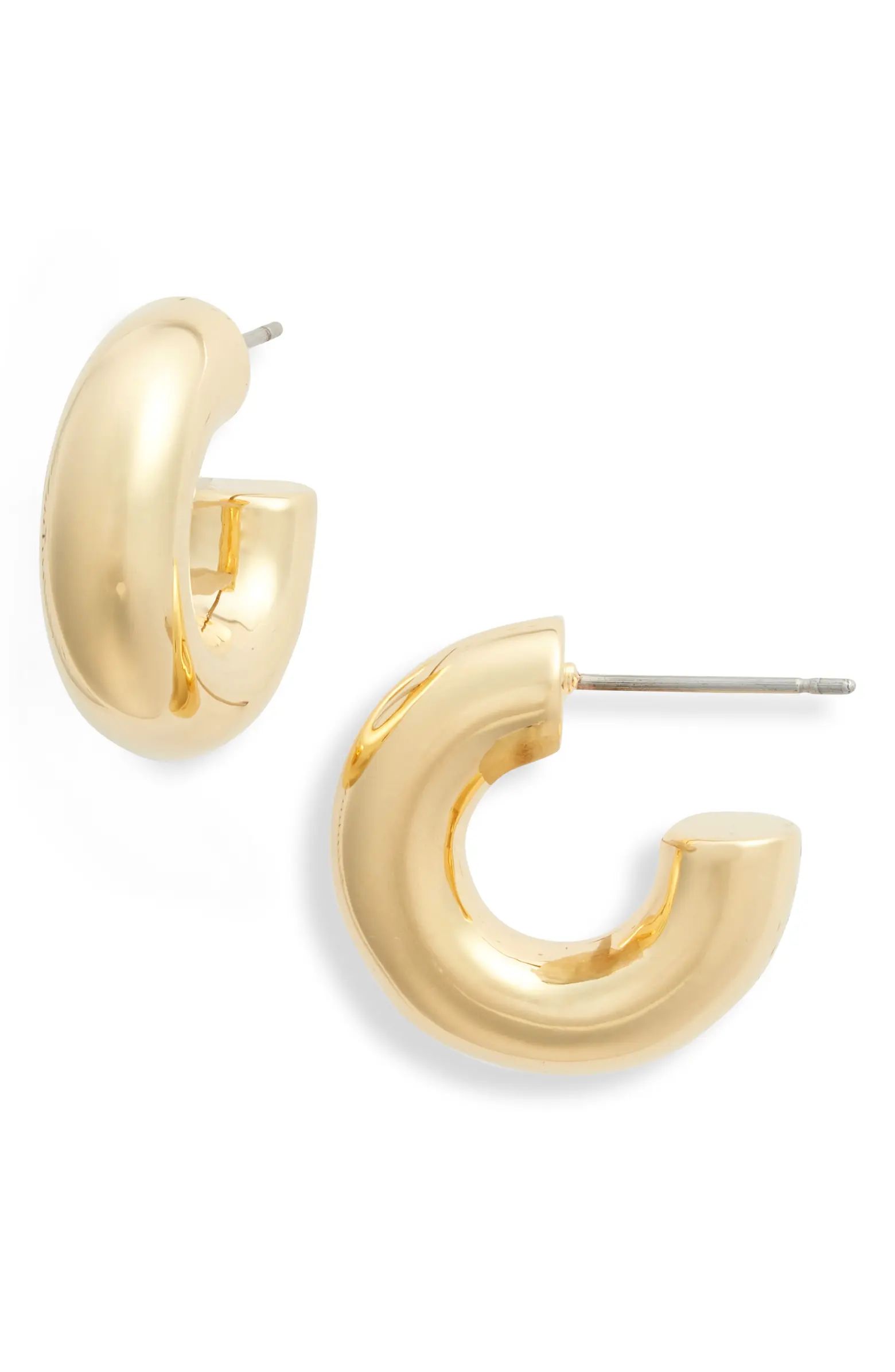 Demi Fine Chunky Hoop Earrings | Nordstrom