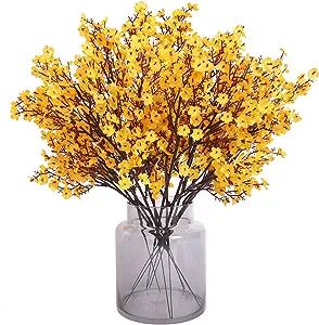 MACTING 12Bundles Baby Breath Artificial Flowers Bulk，Fake Fall Flowers for DIY Bouquet Table C... | Amazon (US)
