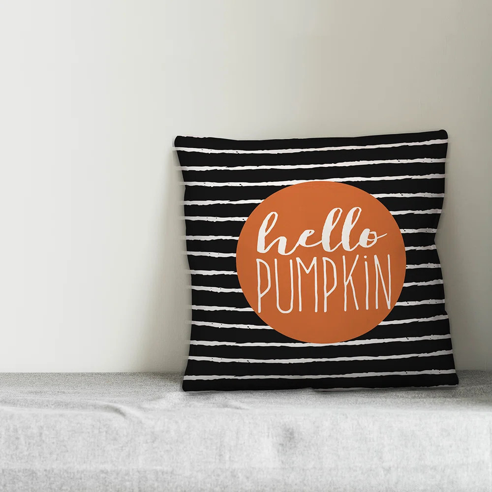Designs Direct Creative Group  Hello Pumpkin Throw Pillow | Wayfair | Wayfair North America