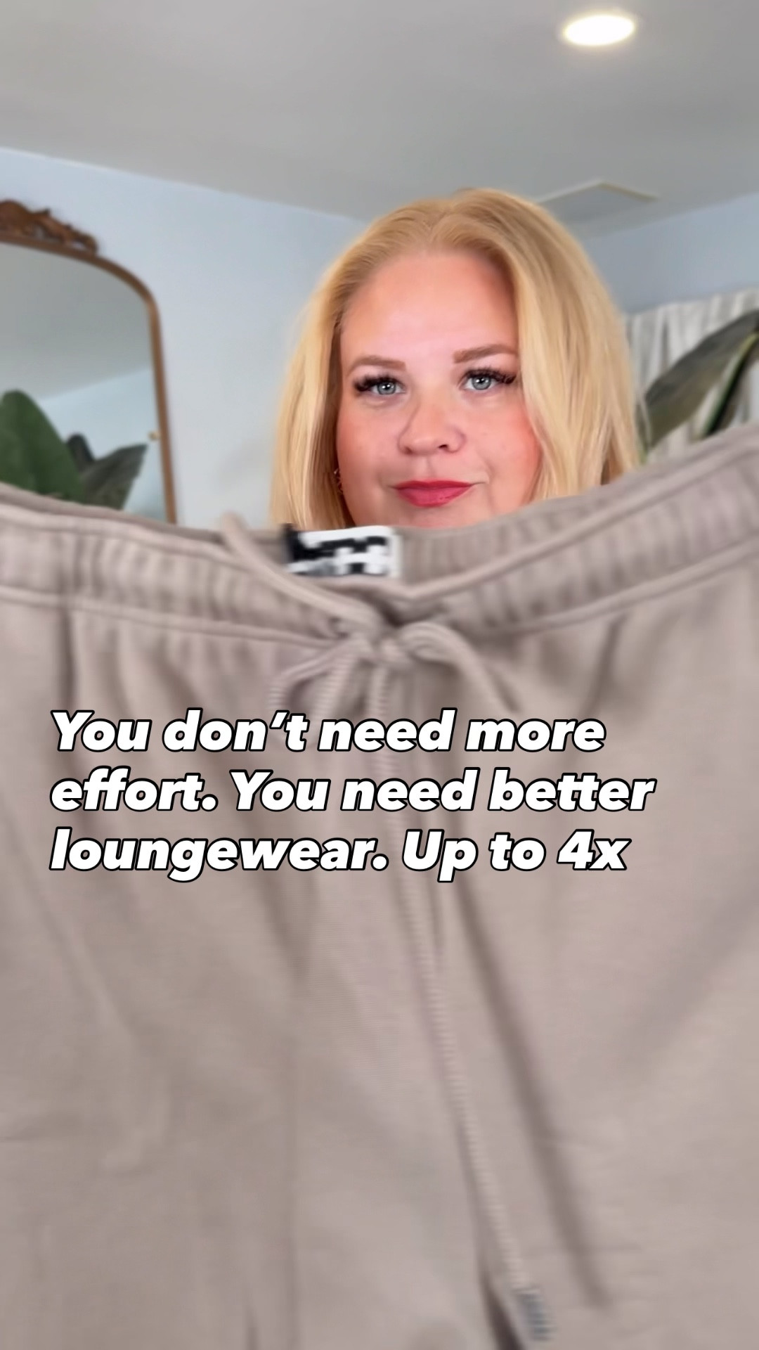 This one surprised me.
It feels expensive without trying.

Wearing a 1X in this set. Oversized on purpose, relaxed through the top, wide leg sweatpants that drape instead of cling. Comfortable but still looks intentional. This is the kind of outfit you don’t fidget in and don’t feel the need to explain.

#LTKPlusSize #LTKSaleAlert #LTKOver40