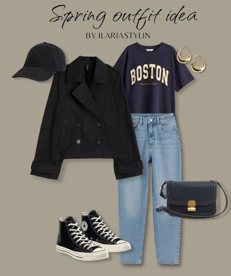 SPRING OUTFIT IDEA 🤍

fashion inspo, spring outfit, spring fashion, spring style, outfit idea, outfit inspo, casual outfit, casual ootd, casul chic outfit, classic chic ootd, short trench coat, cropped trench coat, black trench coat, navy blue t-shirt, blue jeans, mom jeans, convetse chuck 70, black converse, navy blue bag, crossbody bag, shoulder bag, h&m, mango, style inspo, women fashion

#LTKSeasonal #LTKfindsunder100 #LTKstyletip