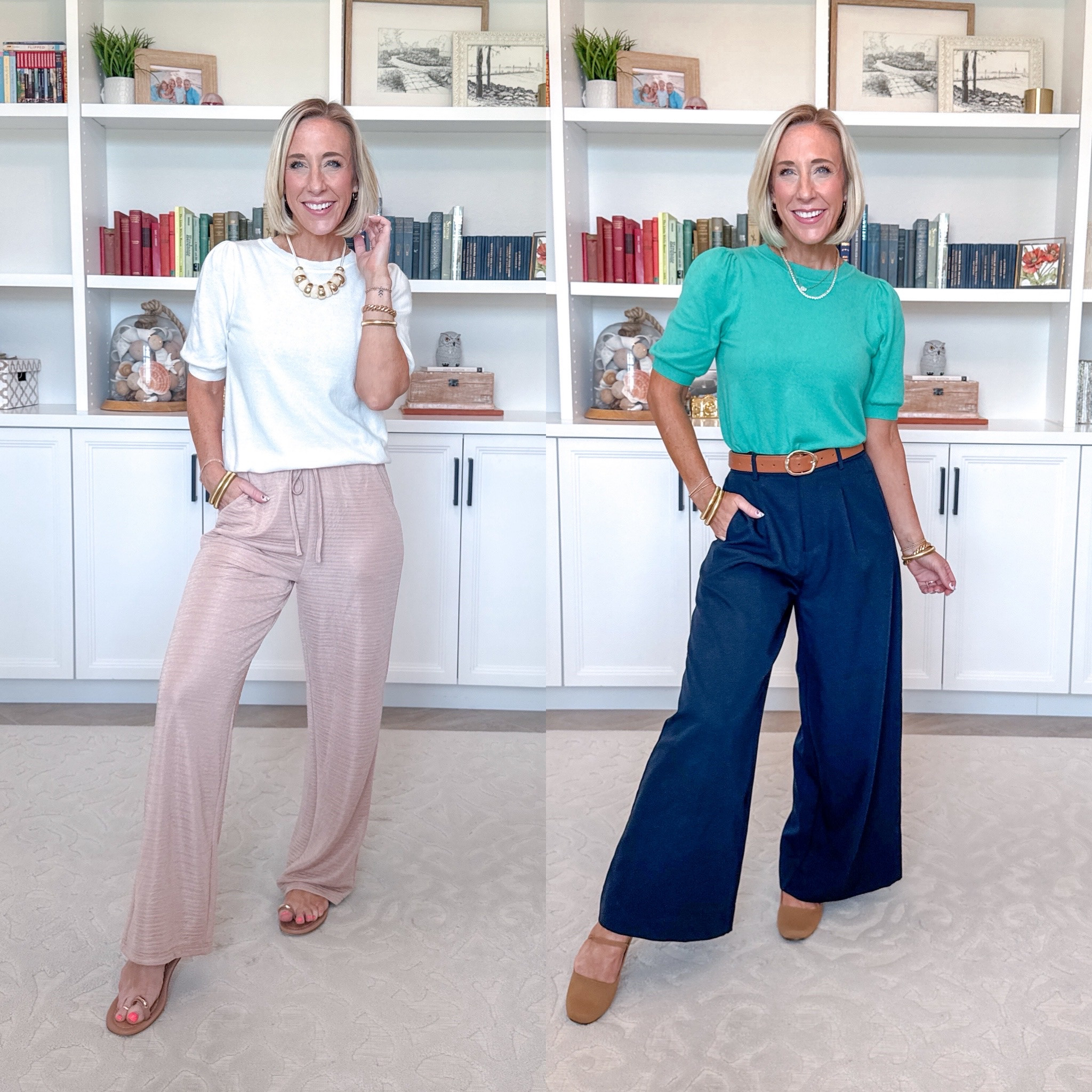 Amazon - comfy and cute unboxing. Palazzo Drawstring Elastic Waist Wide Leg Pants - Size Small. 7 colors. Use code CGFYVJZO for 20% off. Puff Short Sleeve Sweater - size Small. 20 colors.  Puff Short Sleeve Sweater - size Small. 20 colors. * Linen Blend Wide Leg Trousers - size XS, petite.

 

#LTKSeasonal #LTKWorkwear #LTKOver40