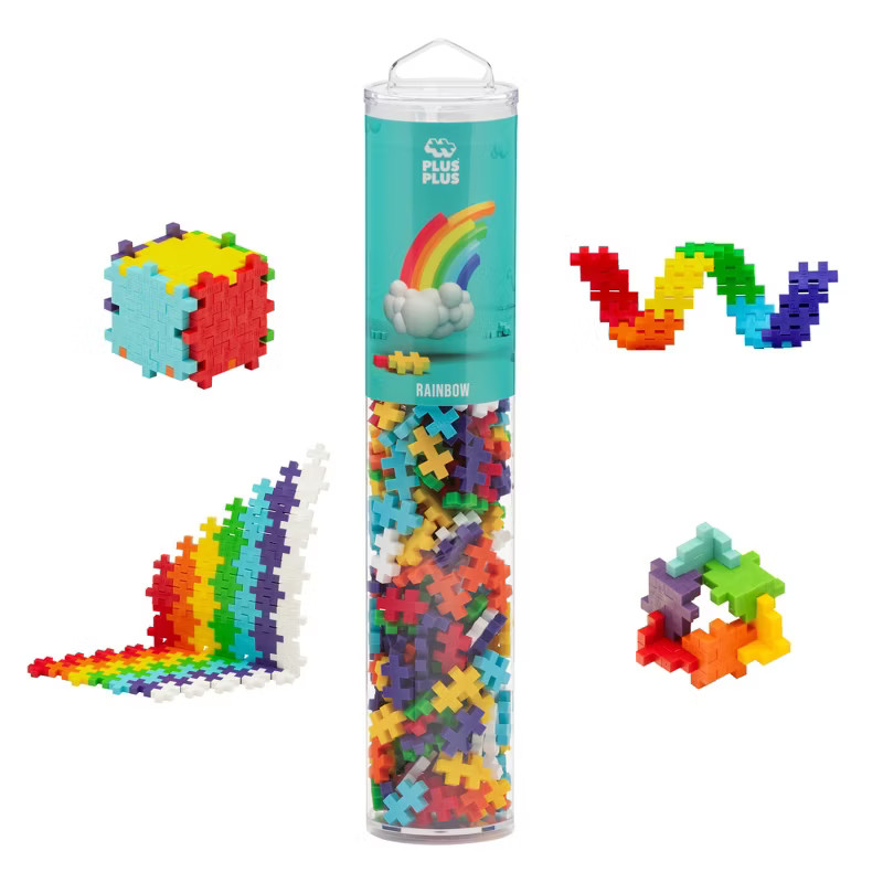 Plus-Plus - Tube - 240pc Rainbow Mix | Target