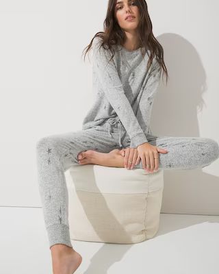 Soma Brushed Cozy Jogger Pajama Set | Soma Intimates