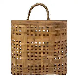 Large Brown Chipwood Hanging Basket by Ashland® | Michaels | Michaels Stores