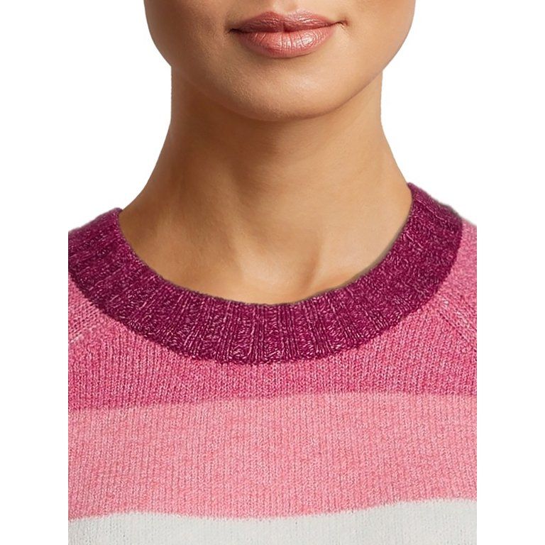 Time and Tru Women's Super Soft Pullover Sweater - Walmart.com | Walmart (US)