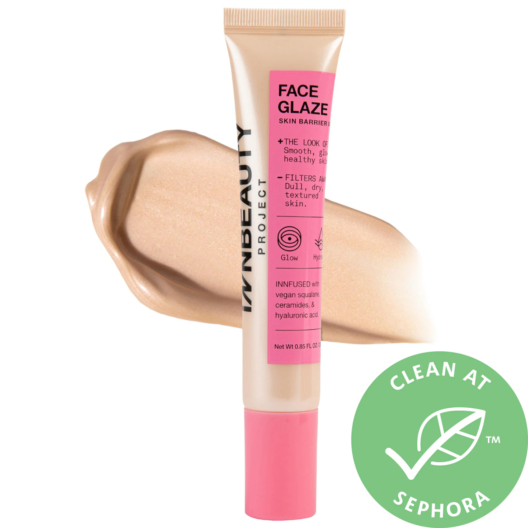 iNNBEAUTY PROJECT Face Glaze Skin Barrier Protect & Glow Moisturizer .8 oz/ 25 mL | Sephora (US)