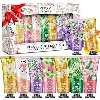 7 Pack Hand Cream Gifts Set for Women,Stocking Stuffers for Women,Teengirls,Christmas Gifts Bulk ... | Amazon (US)