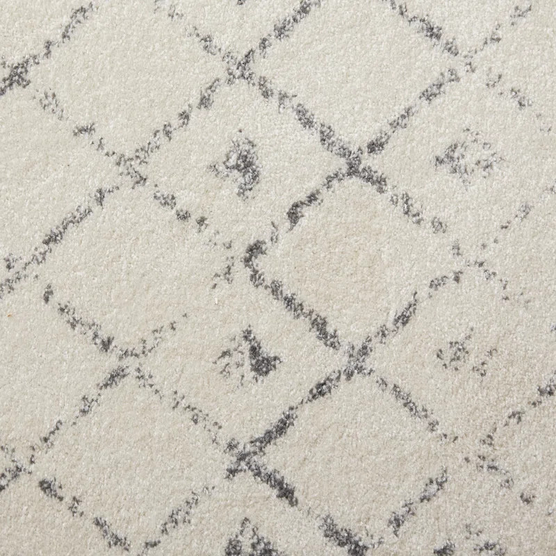 Lucienne Geometric Gray Rug | Wayfair North America