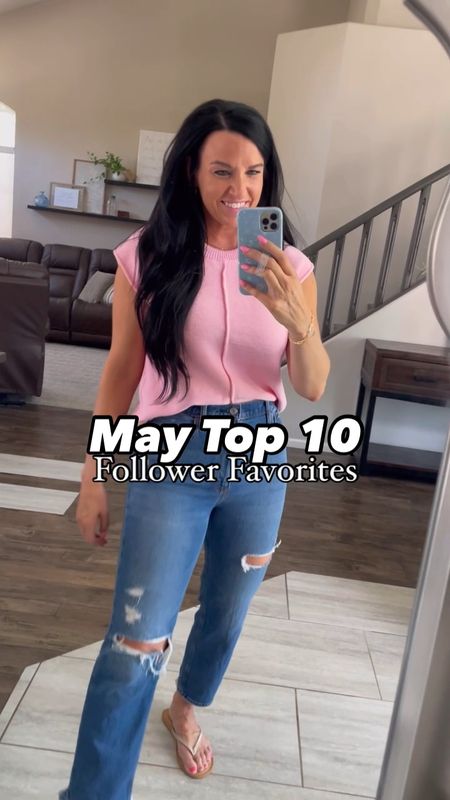 May’s top 10 follower favorites! ⭐️ 

Size details:
1) jeans- fit TTS; ankle straight style; more washes (sweater top is TTS also- I’m in a S.)
2) dress + denim vest- I sized up in the dress for the bust; vest ran small overall
3) teacher dress + vest- fits TTS, I’m in a S; more striped colors
4) event dress- more colors; I sized up to a M for the bust, but otherwise the dress fit TTS.
5) black maxi- fits TTS; comes in many colors and some patterns
6) white shorts- stretchy denim; great length; I am in my normal size 4/27.
7) floral pants- removable belt; lightweight material; kick crop style; fit TTS, I’m in my normal size 4/27.
8) parachute pants- more colors; fit TTS (in a small)
9) athleisure skort- fits TTS; comes in more colors
10) tshirt dress- I sized up to a M for a looser fit; more colors


#iketkit #LTKstyletip #ltkfindsunder100
#affordablefashion #affordablestyle #trendingreels #casualoutfit #weekendcasual #casual #casualstyle #casualoutfits #amazon #amazonfinds #amazondeals #amazonfashion #amazonfashionfinds #targetstyle #elevatedbasics #trendingreels #june #targetfinds #teachersfollowingteachers #teachersofinstagram 

#LTKSeasonal