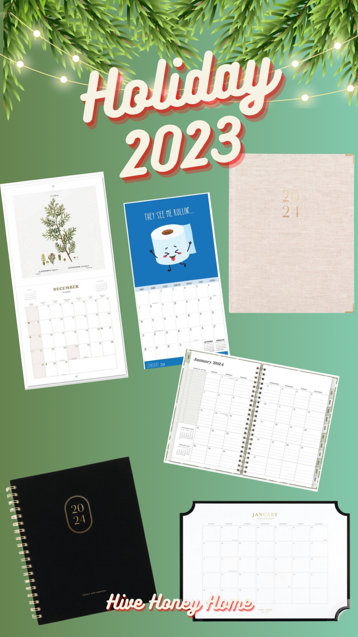 I love getting a new day planner for the new year AND gifting a calendar to each kid for Christmas! We try to plan as a family every week!

#LTKHoliday #LTKSeasonal #LTKGiftGuide
