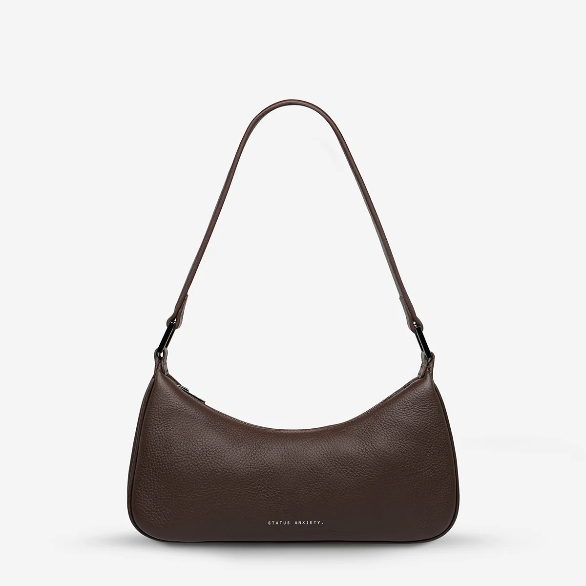 Not That Simple Women's Cocoa Leather Bag | Status Anxiety® | Status Anxiety 