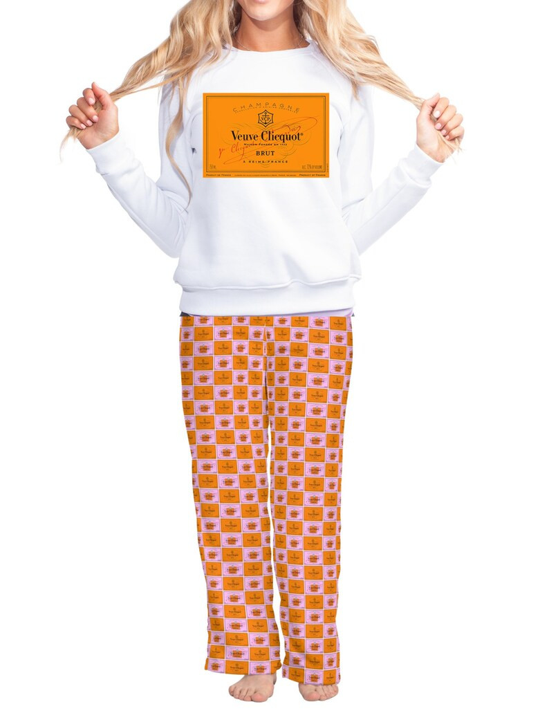 Champagne Theme Women's Pajama Pants Gift for Bride Bridesmaids gifts Slumber Party Birthday Vale... | Etsy (US)