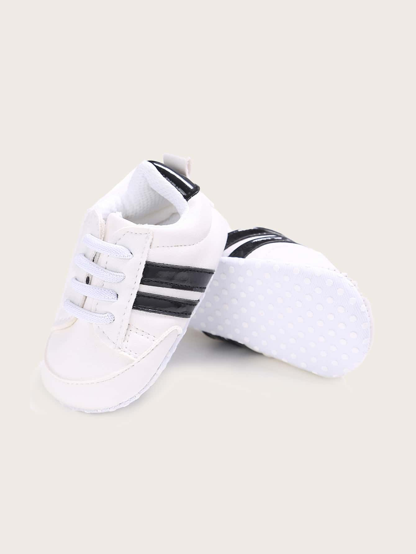 Baby Boy Lace-up Front Sneakers | SHEIN