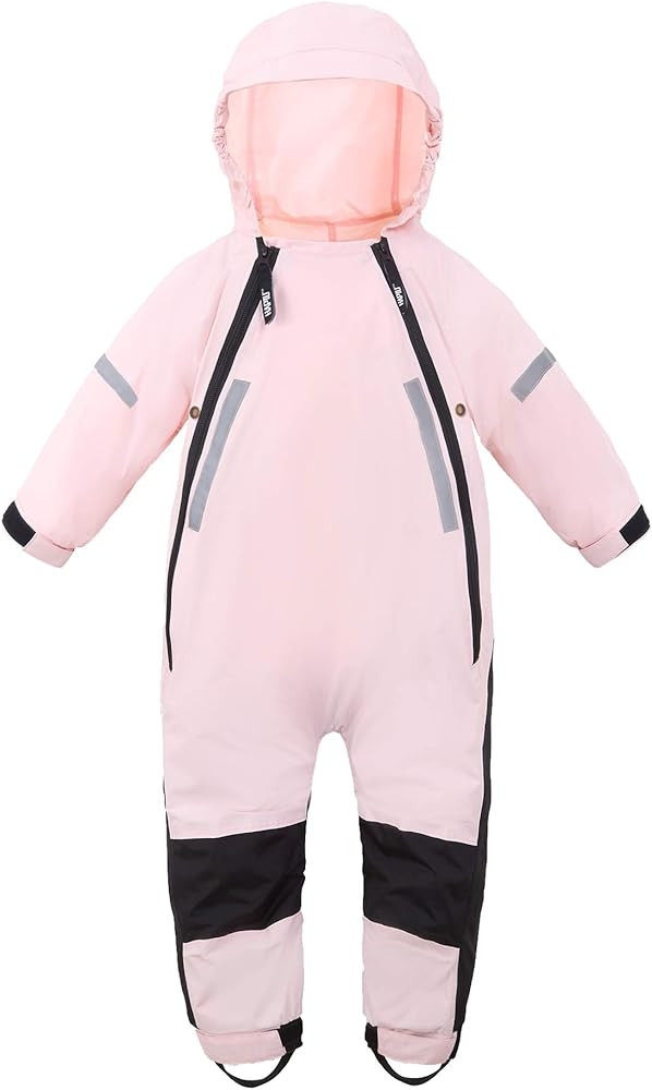 HAPIU Kids Toddler Rain Suit Muddy Buddy Waterproof Coverall | Amazon (US)